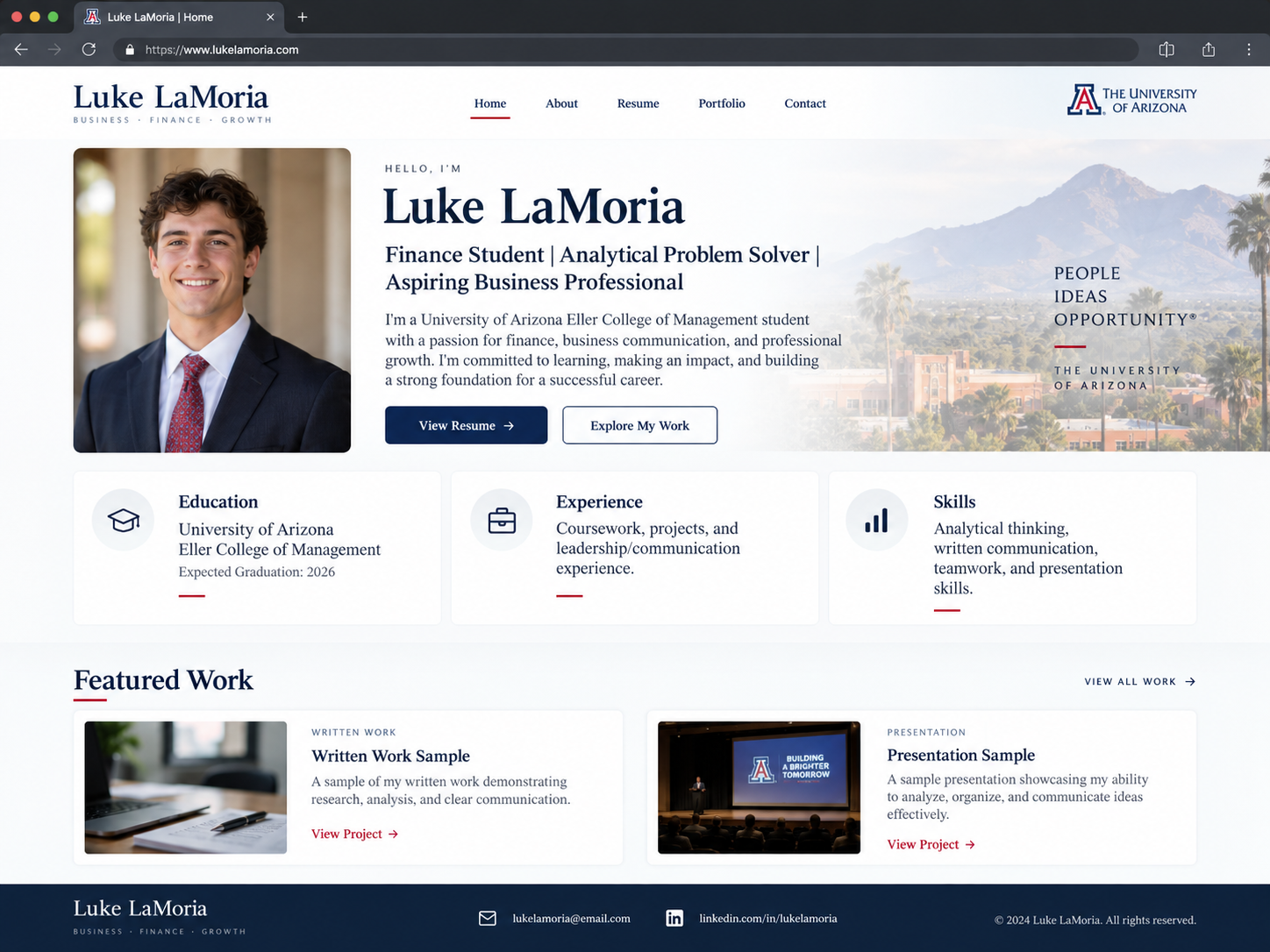 The University of Arizona